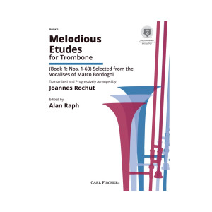Melodious Etudes for Trombone Book 1 BORDOGNI